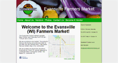 Desktop Screenshot of evansvillefarmersmarket.com